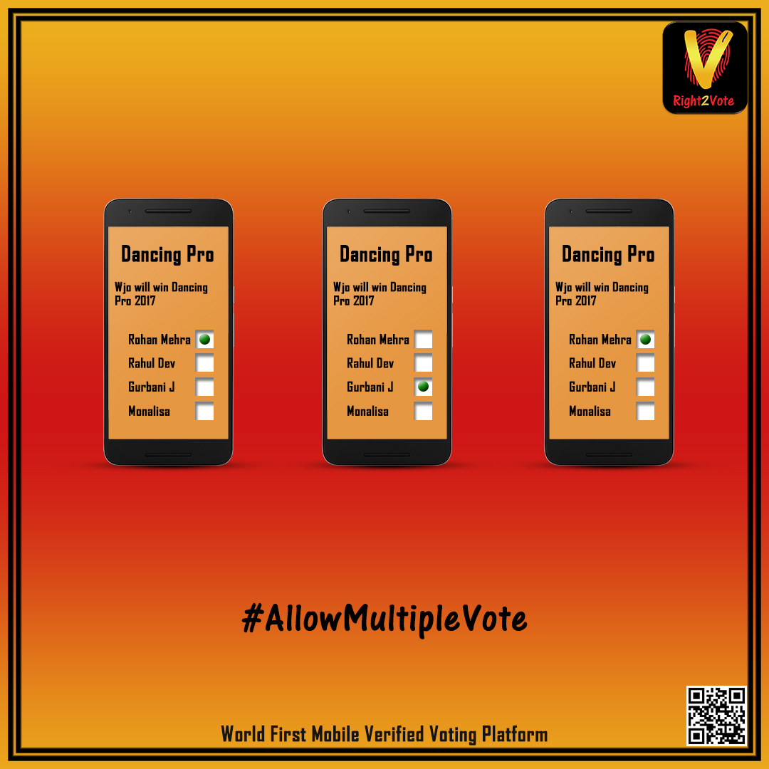 Features list Allow Multiple Votes