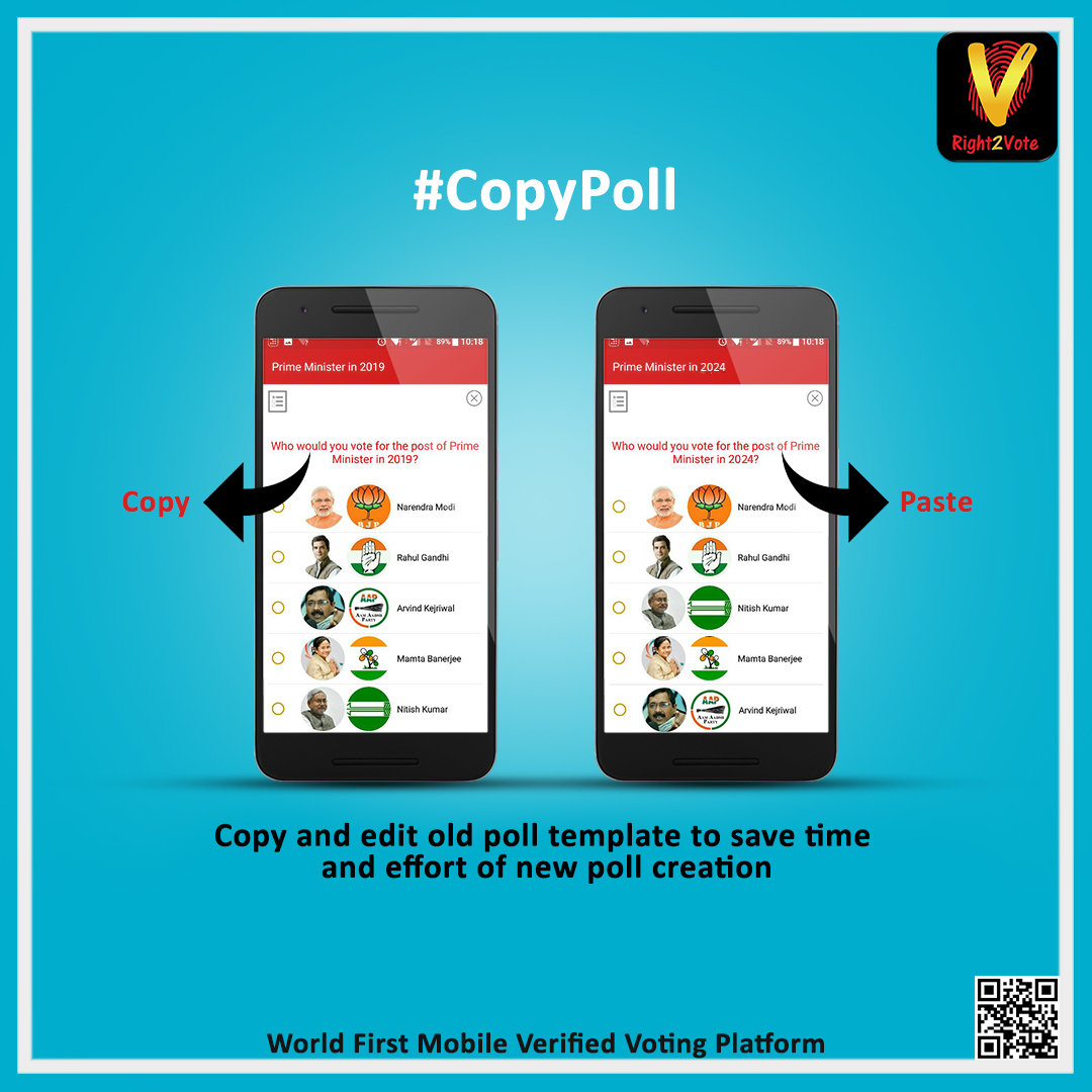 Features list Copy Poll