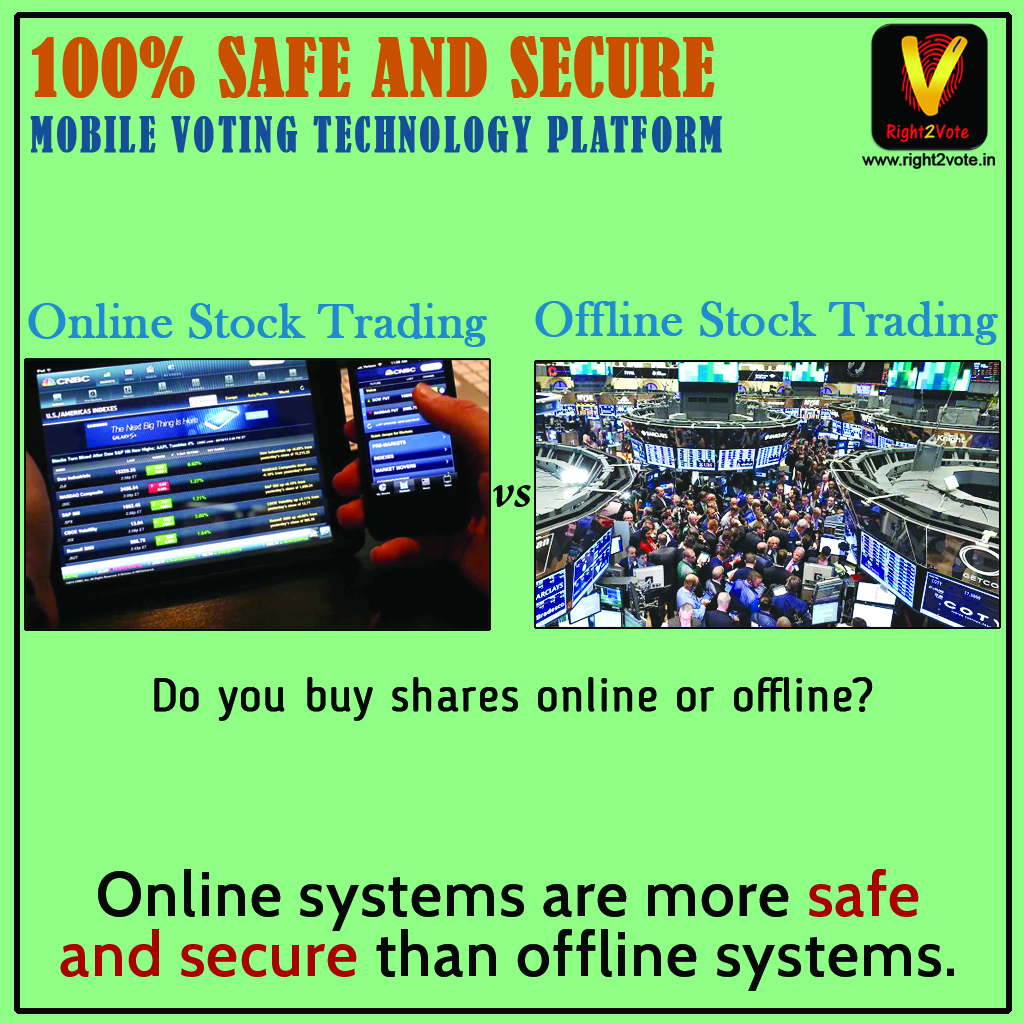 Online Vs Offline Offline stock trading Vs Online stock trading
